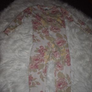 3T Baby Gap Floral Footless Pajama